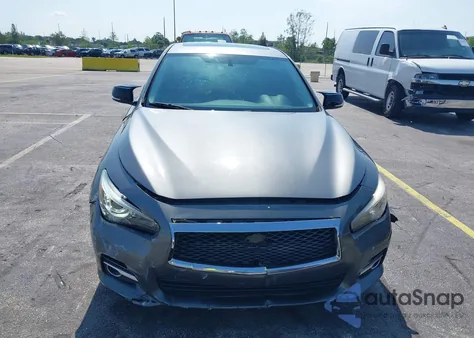 2015 Infiniti Q50 Sport from USA, damaged, VIN JN1BV7AP3FM348605